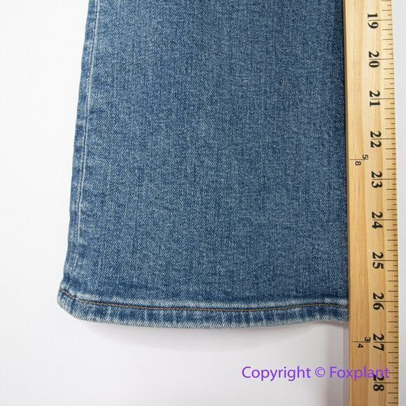 New! Madewell mid‎ rise kick out jeans, size 26 - Picture 5 of 12